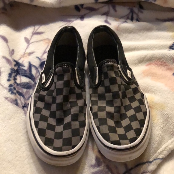grey vans size 6